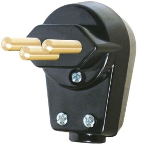 Plug Macho 20a 250v 2p+t Pt 90gr Nbr14136 Blux 2