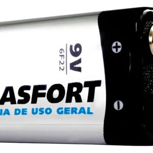 BATERIA ALCALINA 9V 6LR61 BRASFORT