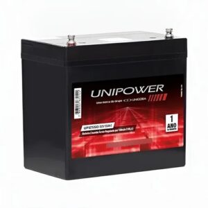 BATERIA 12V 55AH M6 V0 UNIPOWER