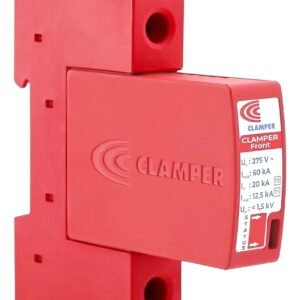 PROTETOR SURTO FRONT 1P 12,5/60KA VCL 275V CLAMPER
