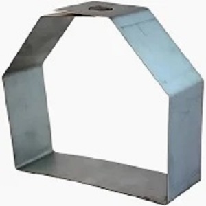 SUPORTE VERTICAL P/CALHA 300X50