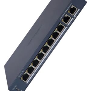SWITCH 8 PORTAS POE GERENCIAVEL HIK VISION