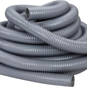 TUBO CORRUGADO A VACUO 4" CINZA