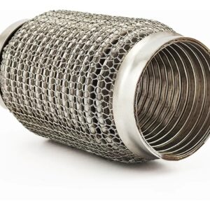 TUBO FLEX GRAMPEADO REVESTIDO 3"