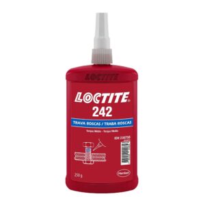 Trava Rosca Anaeróbica 250g Loctite O que é a Trava Rosca Anaeróbica 250g Loctite e para que serve A Trava Rosca Anaeróbica 250g Loctite é uma solução altamente eficaz para a vedação e fixação de conexões roscadas em metais. Quando aplicado nas roscas, o produto forma uma camada resistente que impede o afrouxamento causado por vibração e força, além de vedar eventuais vazamentos de líquidos ou gases. Ideal para uso em equipamentos industriais, automotivos e manutenção de máquinas, essa trava rosca é essencial para aumentar a segurança e durabilidade de sistemas roscados em ambientes de alta exigência. Características técnicas e diferenciais da Trava Rosca Anaeróbica 250g Loctite A Trava Rosca Anaeróbica 250g Loctite oferece características técnicas que garantem sua eficácia e durabilidade em diversos tipos de aplicações industriais. Tipo de fixação: trava rosca anaeróbica (dissolvida em solvente e curada na ausência de ar). Resistência: resistência média à vibração, pressões e temperaturas de até 150°C. Cor: azul, indicando fixação média (ideal para uso geral). Composição: fórmula anaeróbica, que forma um polímero sólido quando exposta ao metal. Viscosidade: média, permitindo fácil aplicação sem desperdícios. Capacidade de vedação: excelente vedação contra vazamentos de líquidos e gases. Aplicações: ideal para roscas metálicas em parafusos, porcas, e outros componentes roscados. Essas características garantem que o produto seja eficaz para uma ampla gama de aplicações, fornecendo vedação segura e durável. Aplicações da Trava Rosca Anaeróbica 250g Loctite A Trava Rosca Anaeróbica 250g Loctite é indicada para uso em diversas aplicações, garantindo fixação e vedação duradoura. Indústria automotiva: fixação de peças roscadas em motores, sistemas de direção, e componentes de suspensão. Indústria metalúrgica: travamento de peças roscadas em máquinas e equipamentos industriais. Manutenção de máquinas: ideal para impedir o afrouxamento de peças em máquinas pesadas e motores. Equipamentos de construção: fixação de componentes em máquinas e veículos de construção. Instalações hidráulicas e pneumáticas: vedação de roscas para evitar vazamentos de líquidos e gases. Sua aplicação em sistemas roscados metálicos aumenta a confiabilidade e a durabilidade das conexões, mesmo em ambientes de alta vibração e estresse. Vantagens de uso da Trava Rosca Anaeróbica 250g Loctite A Trava Rosca Anaeróbica 250g Loctite oferece vantagens notáveis para quem busca uma solução confiável e de longo prazo para fixação e vedação de conexões roscadas. Evita o afrouxamento: ideal para peças sujeitas a vibração e movimento. Fácil aplicação: simples de usar, sem necessidade de ferramentas especiais. Vedação confiável: impede vazamentos de líquidos e gases, aumentando a segurança do sistema. Alta resistência: à temperatura, pressões elevadas e agentes corrosivos. Durabilidade superior: proporciona fixação de longo prazo, evitando manutenções frequentes. Uso eficiente: fórmula econômica que pode ser aplicada em diversas roscas e componentes. Essas vantagens tornam a trava rosca Loctite uma solução essencial para quem busca eficiência, segurança e durabilidade em sistemas de fixação. Cuidados e recomendações de uso da Trava Rosca Anaeróbica 250g Loctite Para garantir o melhor desempenho da Trava Rosca Anaeróbica 250g Loctite, siga as seguintes orientações de uso e manutenção: Superfície limpa e seca: antes da aplicação, limpe bem as superfícies roscadas para garantir a aderência do produto. Aplicação: aplique o produto nas roscas de forma uniforme, evitando excessos. Evite uso em plásticos e borrachas: o produto não é recomendado para superfícies não metálicas. Tempo de cura: aguarde o tempo de cura recomendado antes de usar o sistema. Armazenamento: mantenha o produto bem fechado, em local fresco e seco, longe de fontes de calor. Esses cuidados ajudam a garantir a eficácia do produto e prolongam sua durabilidade. Segurança e manutenção da Trava Rosca Anaeróbica 250g Loctite A Trava Rosca Anaeróbica 250g Loctite deve ser manuseada com cuidados para evitar riscos à saúde e ao ambiente. Dicas de segurança: Evite contato com os olhos e a pele, e use luvas e óculos de proteção durante a aplicação. Ventile bem o local ao utilizar o produto, pois ele pode liberar vapores fortes. Desenergize o sistema antes de aplicar o produto em conexões elétricas ou hidráulicas. Armazene em local seguro, fora do alcance de crianças e em temperatura ambiente. Essas precauções ajudam a garantir um uso seguro e eficiente do produto. Por que escolher a Trava Rosca Anaeróbica 250g Loctite A Trava Rosca Anaeróbica 250g Loctite é a escolha ideal para quem busca uma solução eficaz e de longa duração para vedação e fixação de componentes roscados. Com a confiabilidade e a qualidade Loctite, o produto proporciona fixação segura, evitando falhas por afrouxamento, vedação contra vazamentos e resistência às condições mais exigentes. A Loctite é referência mundial em produtos de vedação e fixação, garantindo resultados duradouros e segurança para todas as aplicações industriais e comerciais. Perguntas Frequentes (FAQ) – Trava Rosca Anaeróbica 250g Loctite A trava rosca Loctite pode ser usada em todos os tipos de rosca? Sim, é indicada para a maioria das roscas metálicas, mas não deve ser utilizada em plásticos ou borrachas. Qual a resistência à temperatura da Trava Rosca Loctite? A Trava Rosca Loctite oferece resistência a temperaturas de até 150°C, dependendo das condições de aplicação. O produto pode ser removido? Sim, a Trava Rosca Anaeróbica pode ser removida com ferramentas adequadas, dependendo da fixação e da força aplicada. A aplicação é fácil? Sim, a aplicação é simples e pode ser feita diretamente nas roscas com facilidade. Posso usar a Trava Rosca Loctite em sistemas hidráulicos? Sim, o produto é adequado para sistemas hidráulicos e pneumáticos, proporcionando vedação eficaz contra vazamentos. Conclusão A Trava Rosca Anaeróbica 250g Loctite é uma solução altamente confiável para fixação e vedação de roscas metálicas. Com sua excelente resistência à vibração, temperaturas elevadas e pressões, garante a durabilidade e segurança de conexões em diversos tipos de sistemas industriais e comerciais. A qualidade Loctite oferece garantia de alto desempenho e eficiência, tornando este produto indispensável para quem busca segurança e confiança em suas operações. Meta Description (SEO) Trava Rosca Anaeróbica 250g Loctite: solução confiável para vedação e fixação de roscas metálicas. Alta resistência à vibração e temperaturas. Ideal para sistemas hidráulicos e pneumáticos.