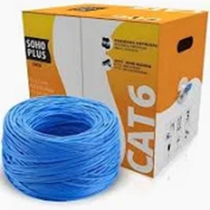 CABO CAT6 UTP 4PX24 AZ CMX SOHO CX305