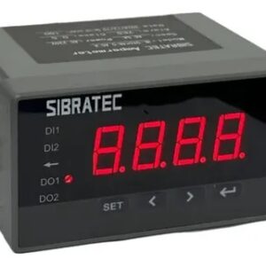 AMPERIMETRO DIG. 220V C/ALARME 48X96MM SIBRATEC