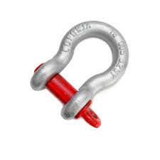 MANILHA CURVA PINO ROSCADO E 5/8" GRAU 8